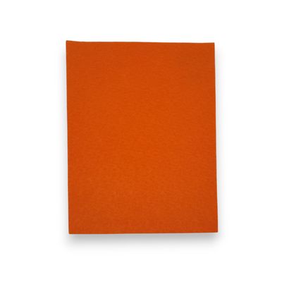 9&quot;x12&quot; Felt Sheet  Orange