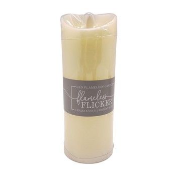 3&quot; x 8&quot; Led Flameless Flicker Candle