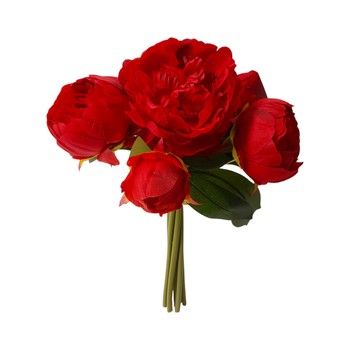 11&quot; Peony Bundle x7 Red