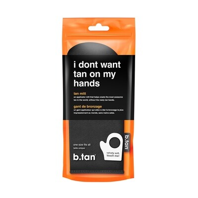 b.tan - i don’t want tan on my hands tan mitt