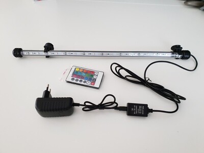 ​AquaRoyal LED armatuur (RGB) - 62 CM 4.5W​ IP 68 waterdicht!