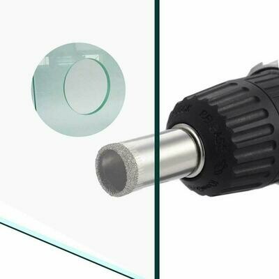 Gat boren in bodem (volglas aquarium)