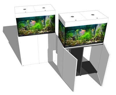 Aqualife ELORA 180 (aquarium, meubel &amp; LED lamp)
