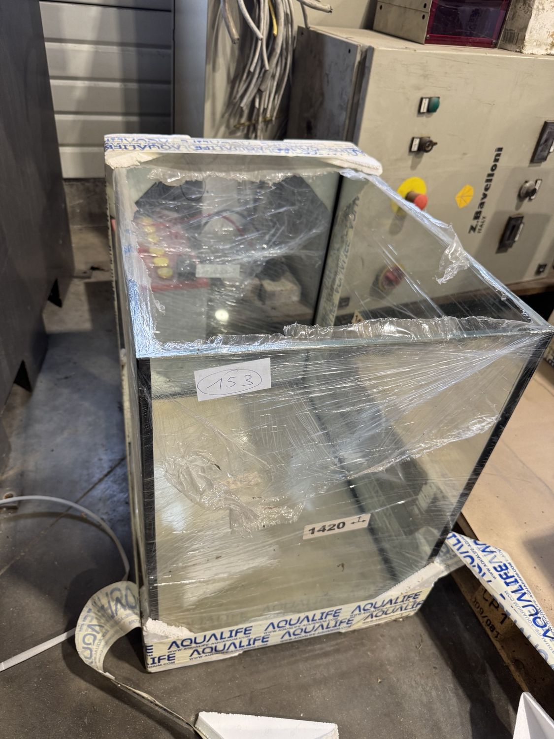 Aquarium 60x43x57 cm, 10mm glasdikte (153)