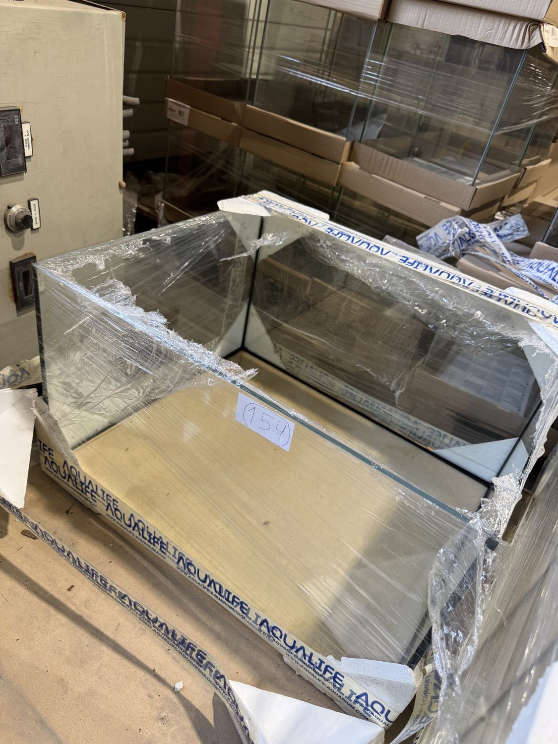 Aquarium 61x50x36 cm, 6mm glasdikte (154)