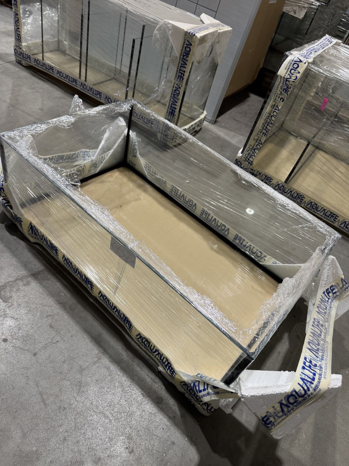 Aquarium 75x45x25cm, 8mm glasdikte (158)