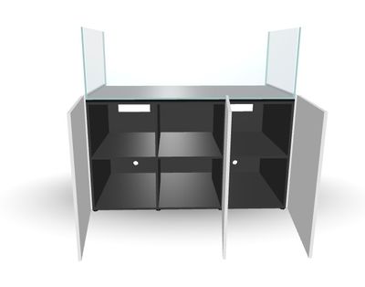 Scape 150x60x50 cm OPTIWHITE 12 mm (optie: meubel)