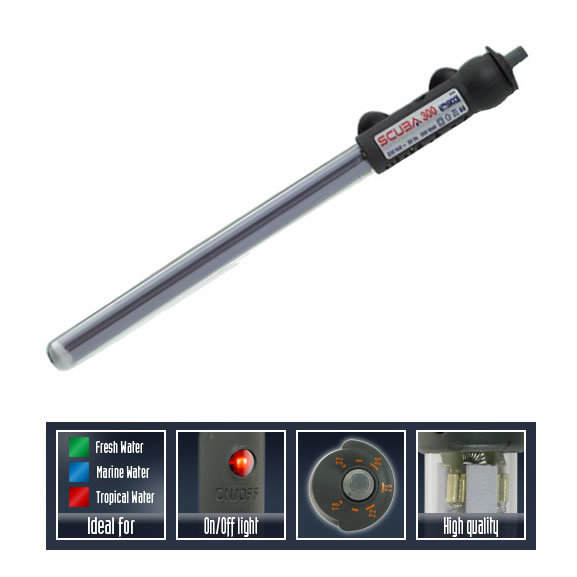 Sicce scuba 100W (verwarmer) incl. thermostaat