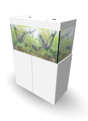 Aqualife MODERN LINE 100x50x60/140 cm (aquarium + meubel)