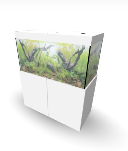 Aqualife MODERN LINE 130x60x70/150 cm (aquarium + meubel)