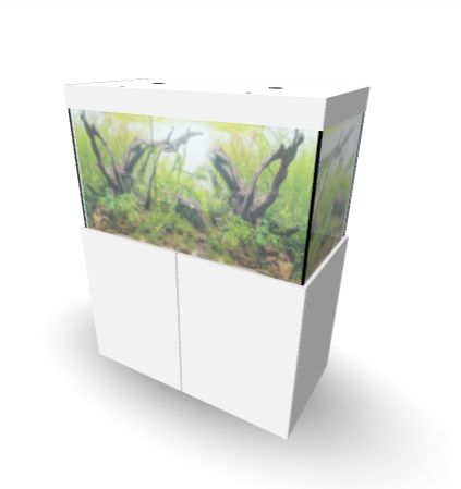 Aqualife MODERN LINE 120x60x70/150 cm (aquarium + meubel)