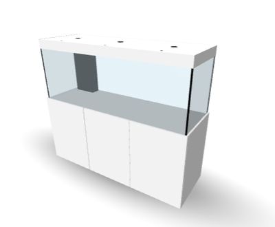 Aqualife MODERN LINE (PRO) 180x60x70/150 cm (aquarium + meubel + BIOLOOG FILTERSYSTEEM)