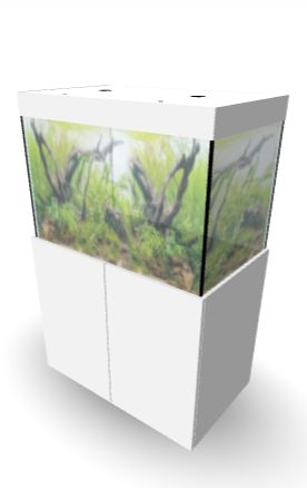 Aqualife MODERN LINE 100x60x70/150 cm (aquarium + meubel)