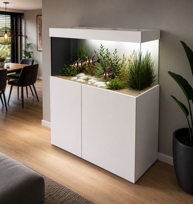 Aqualife Modern Line 'ROOM DIVIDER' 130x60x70/150 cm (aquarium + meubel)