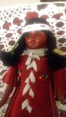 Native Indian Girl Doll