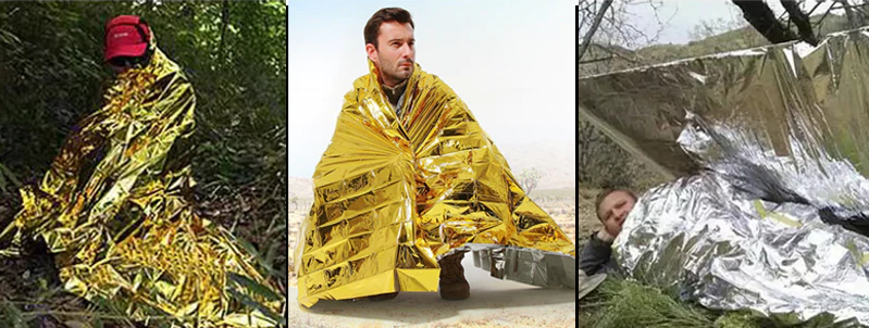 Emergency foil blanket