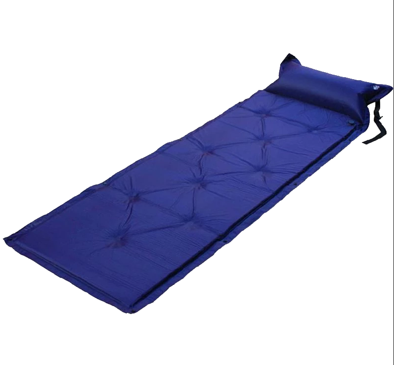 Self-inflating memory foam mattress