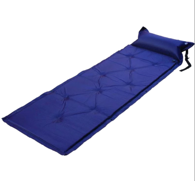 Self-inflating memory foam mattress