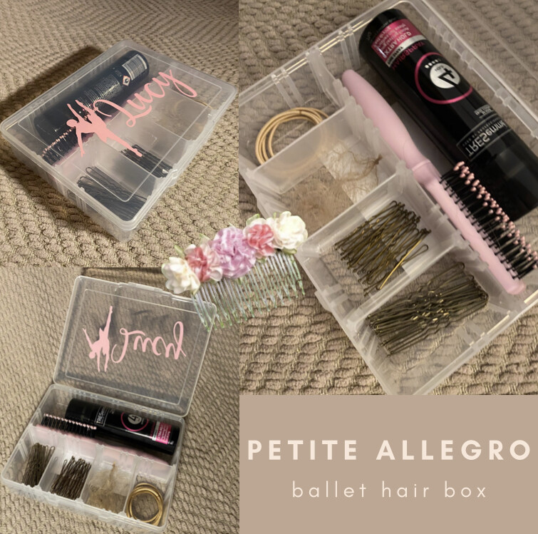 petite allegro ballet hair box