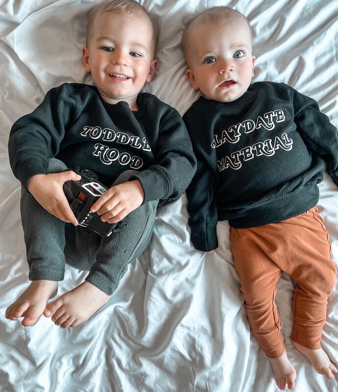 Toddler Hood CrewNeck
