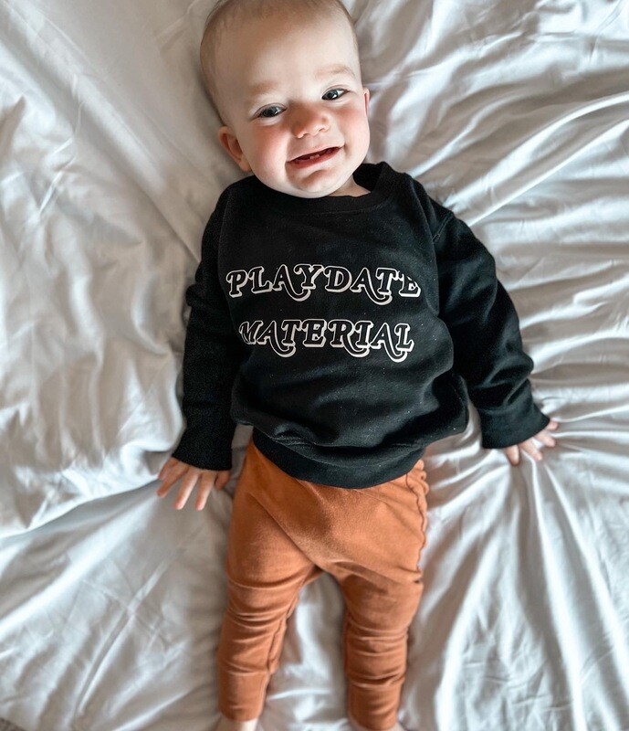 Playdate Material Crewneck