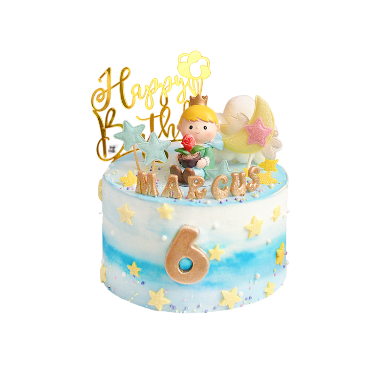 小王子与玫瑰 Romantic Little Prince Cake