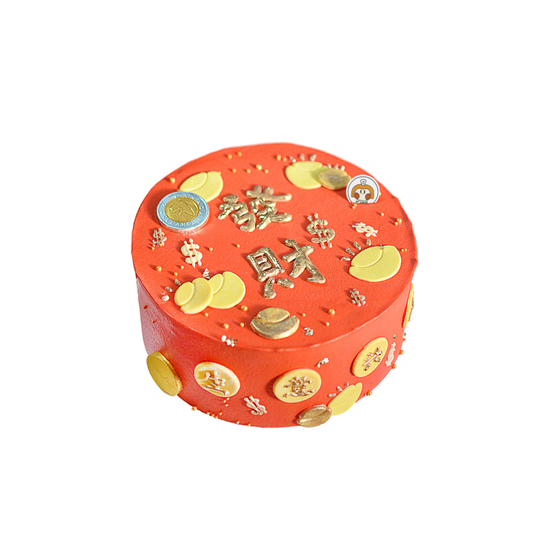 恭喜发财 Gōngxǐ fācái Cake