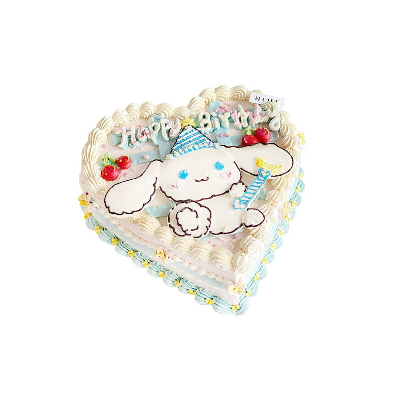 爱心玉桂狗 Heart shape Cinnamoroll Cake