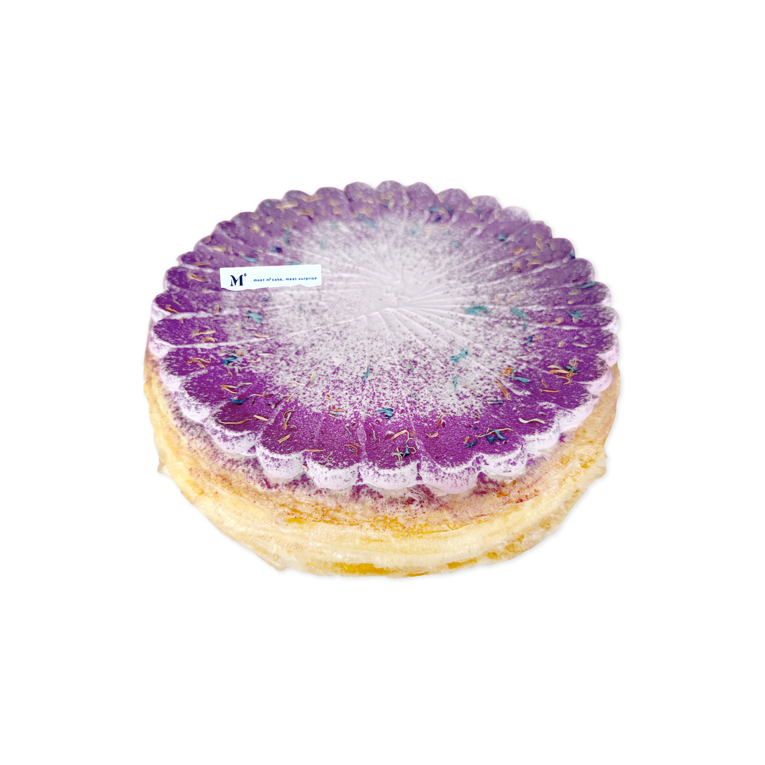 厚乳芋泥千层 Taro Mille Crepe Cake