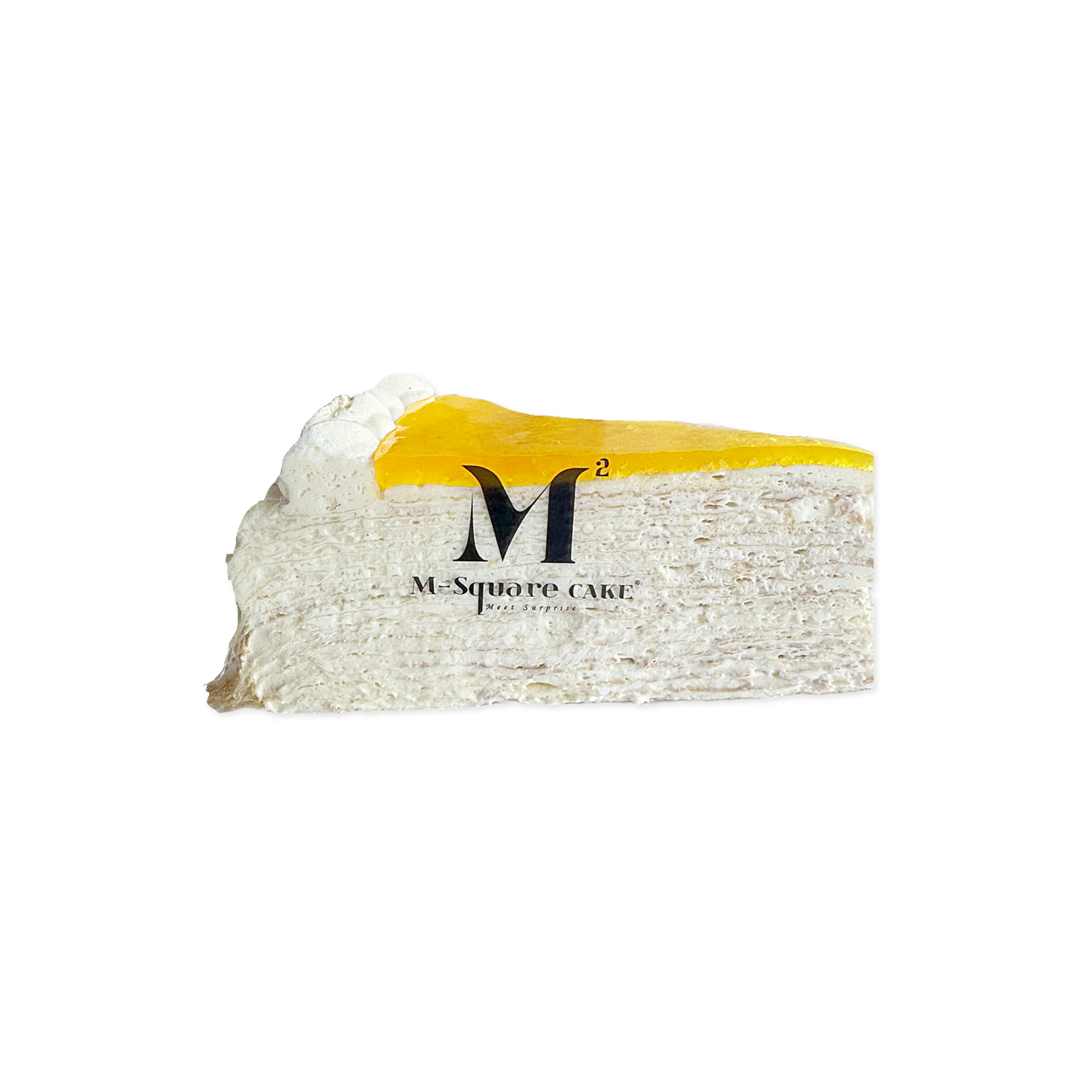 百香芒果千层 Passionfruit &amp; Mango Mille Crepe Cake