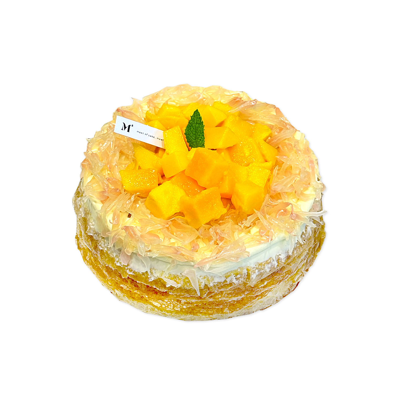 【夏日限定】杨枝甘露千层 Mango Pomelo Sago Mille Crepe Cake