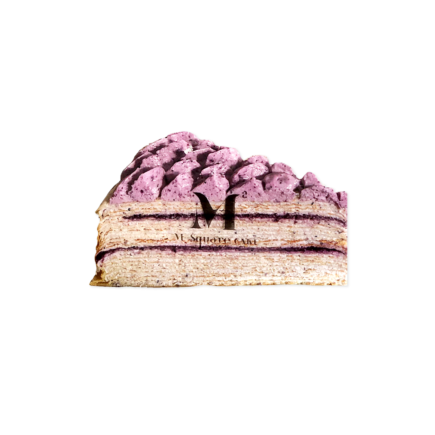 蓝莓芝士千层
Blueberry Cheese Mille Crepe Cake