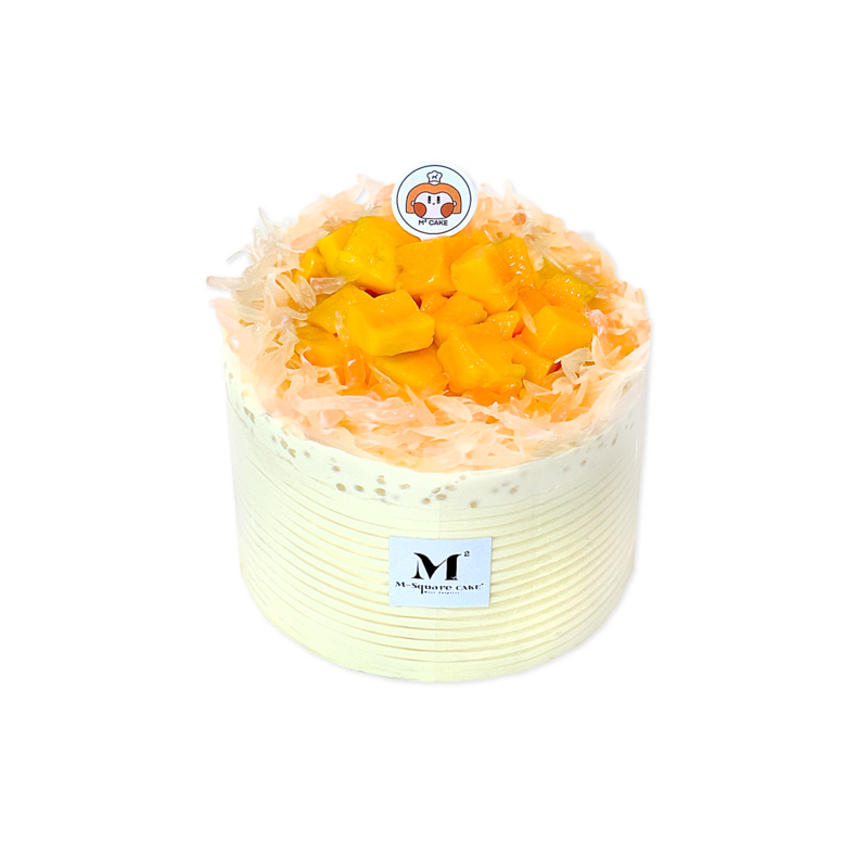 【夏日限定】杨枝甘露戚风蛋糕
Mango Pomelo Sago Chiffon Cake