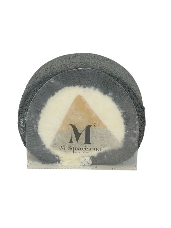 黑芝麻豆乳冰乳卷 Black Sesame &amp; Soy Milk Cake Roll