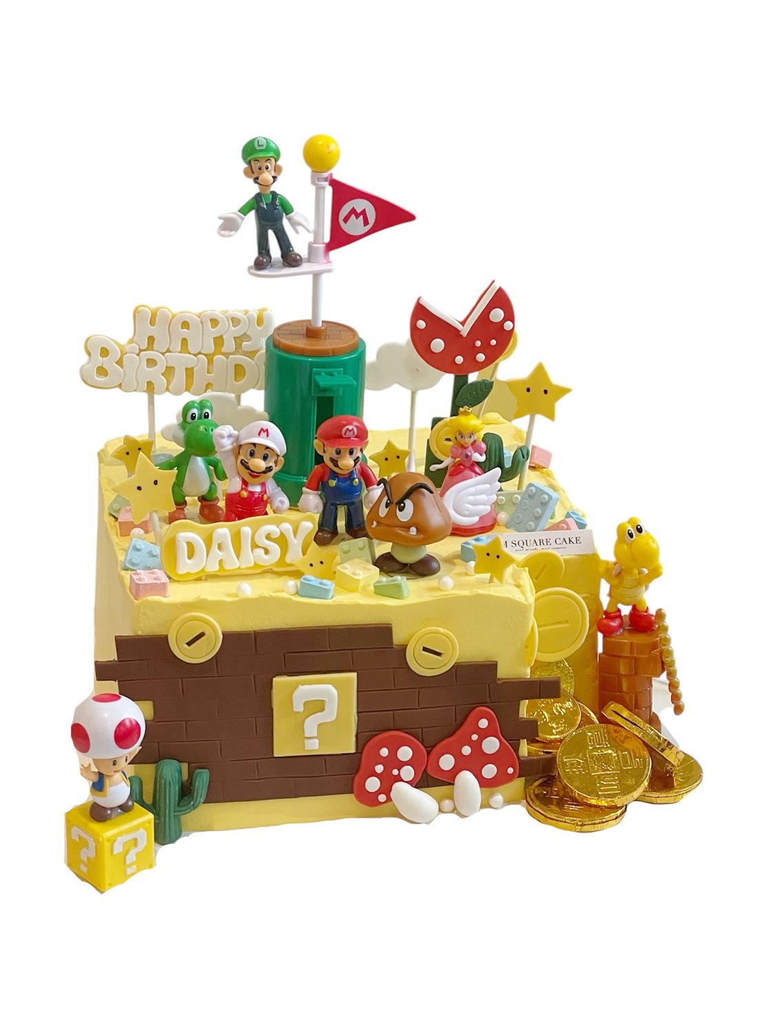 超级玛丽派对蛋糕 Super Mario Party Cake