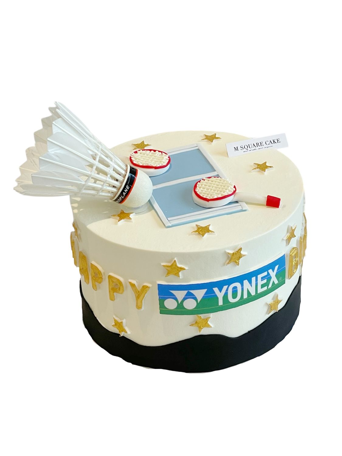 羽毛球竞技蛋糕 Badminton Club Cake