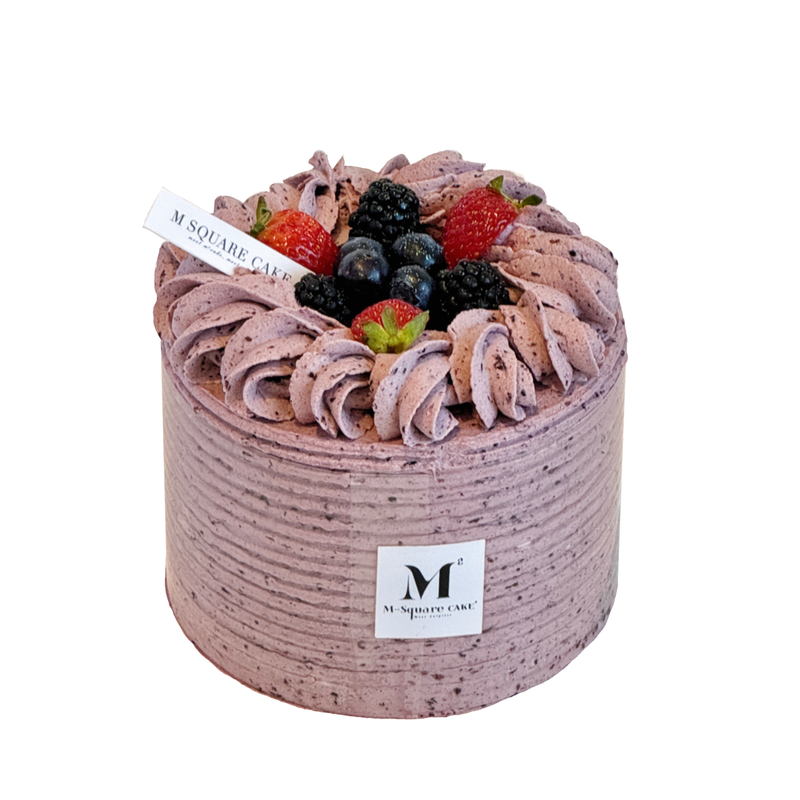 【新品New】5寸桑葚莓果戚风蛋糕 5 Inch Mulberry Forest Chiffon Cake