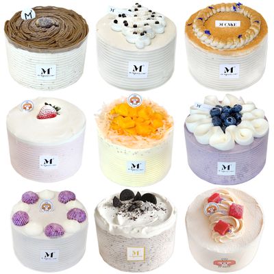 五寸口味戚风蛋糕系列｜5''Chiffon Cake