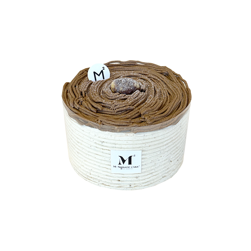 5寸经典香浓栗子戚风蛋糕 5 Inch Chestnut Chiffon Cake