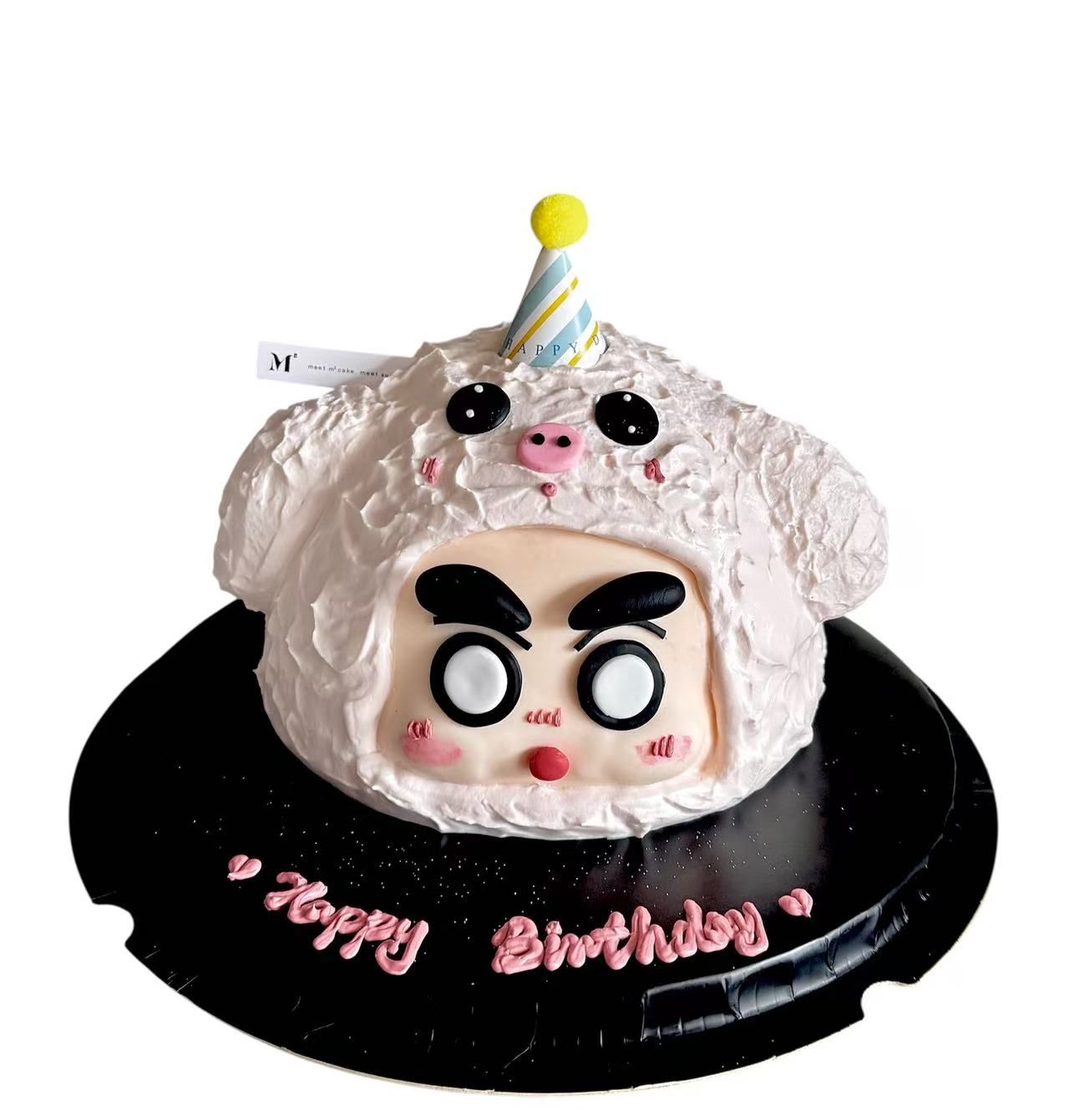 Crayon Shin-chan X little piggy Cake