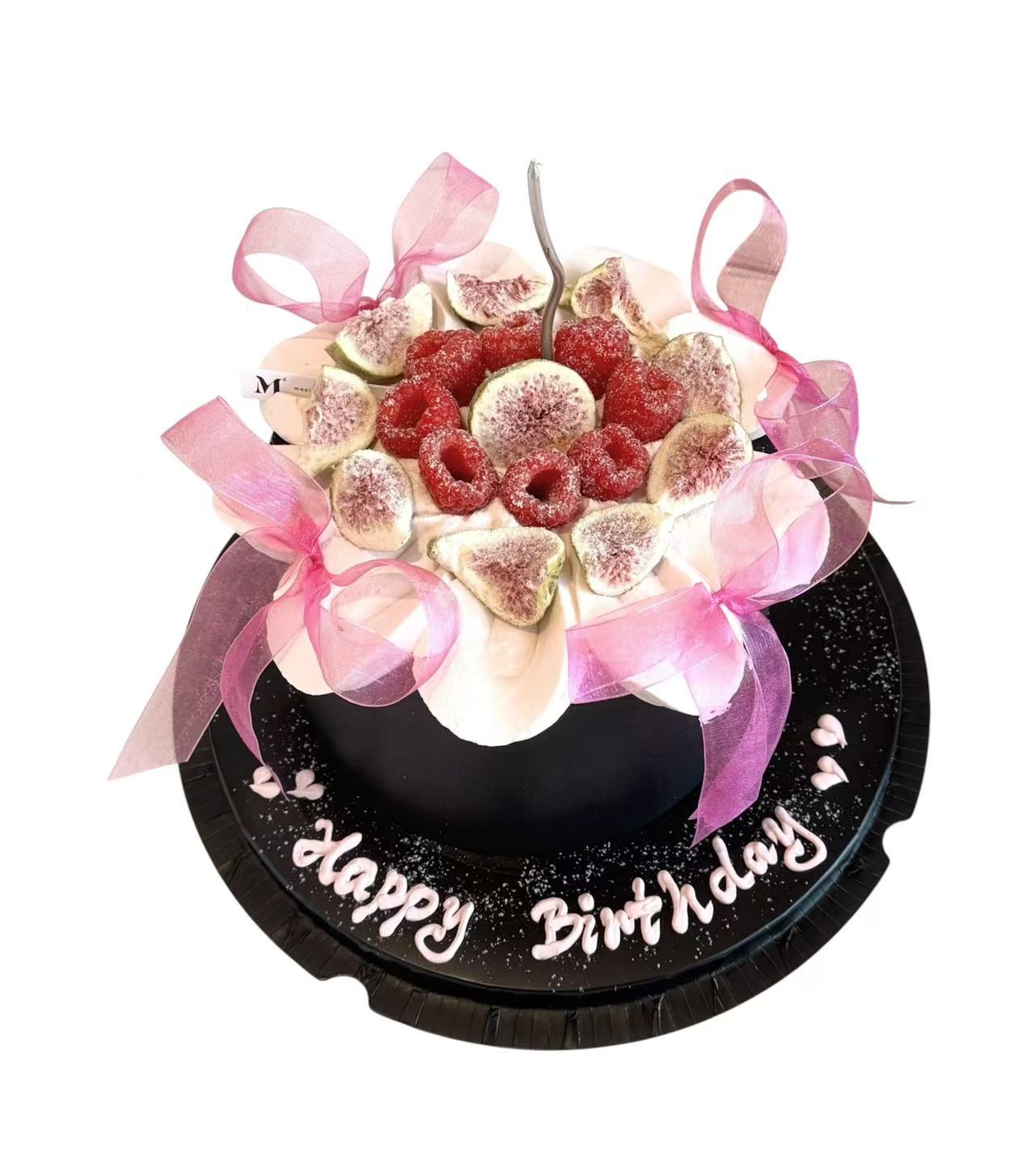 黑粉花漾莓果蛋糕 Black&amp;Pink Blooming Berry Cake
