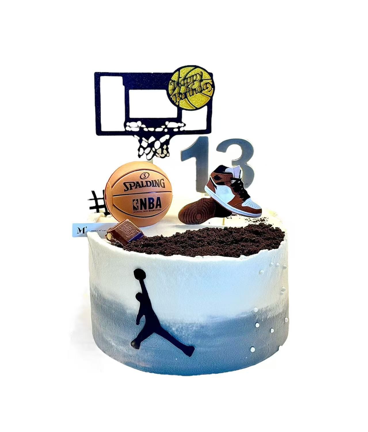 Jordon Basketball Cake