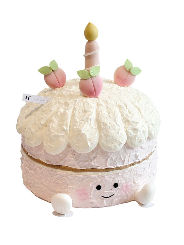 JELLYCAT桃子生日蛋糕 Peach Jellycat Birthday Cake