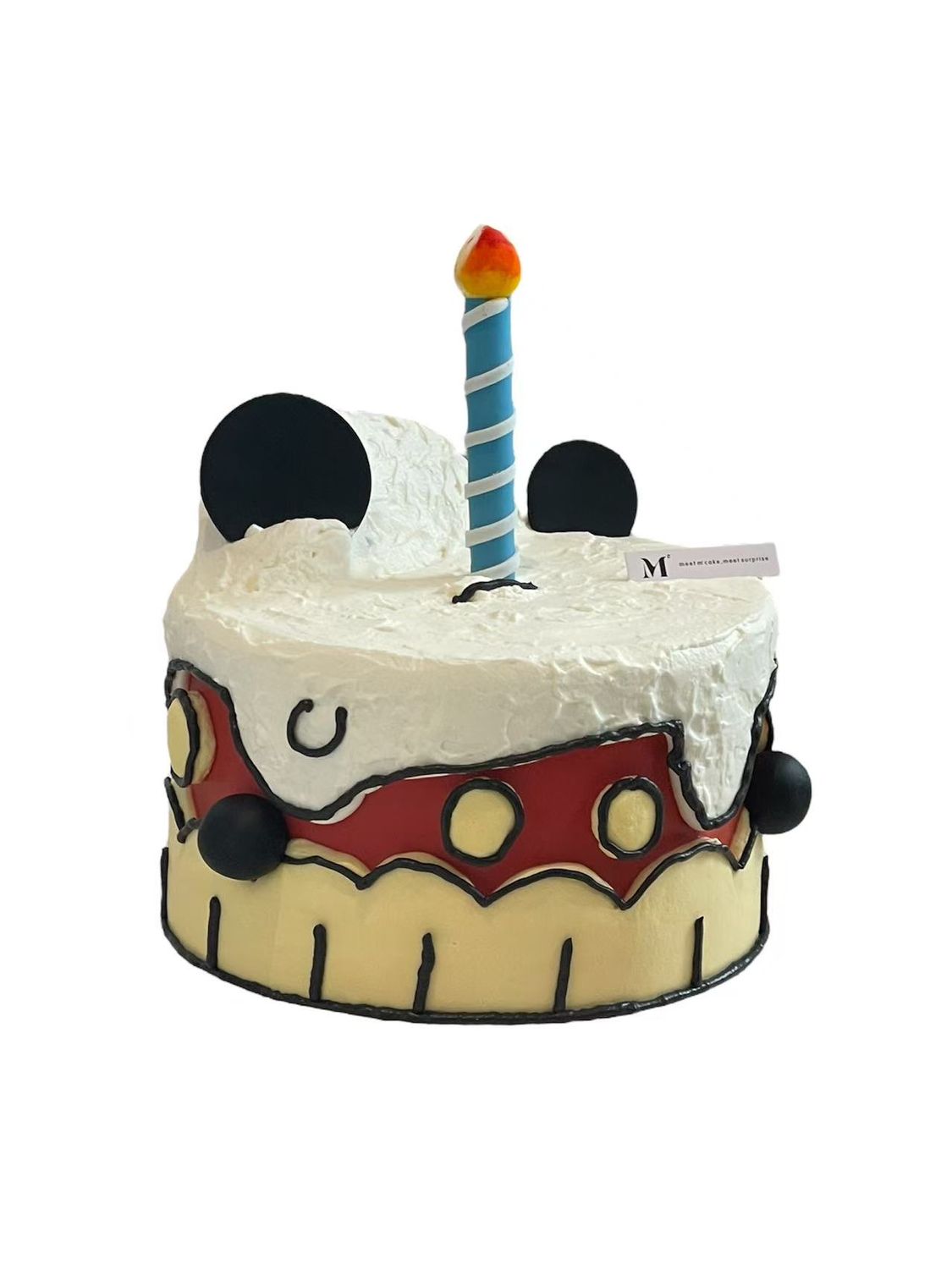 漫画风米奇蛋糕 Comic Style Micky Cake