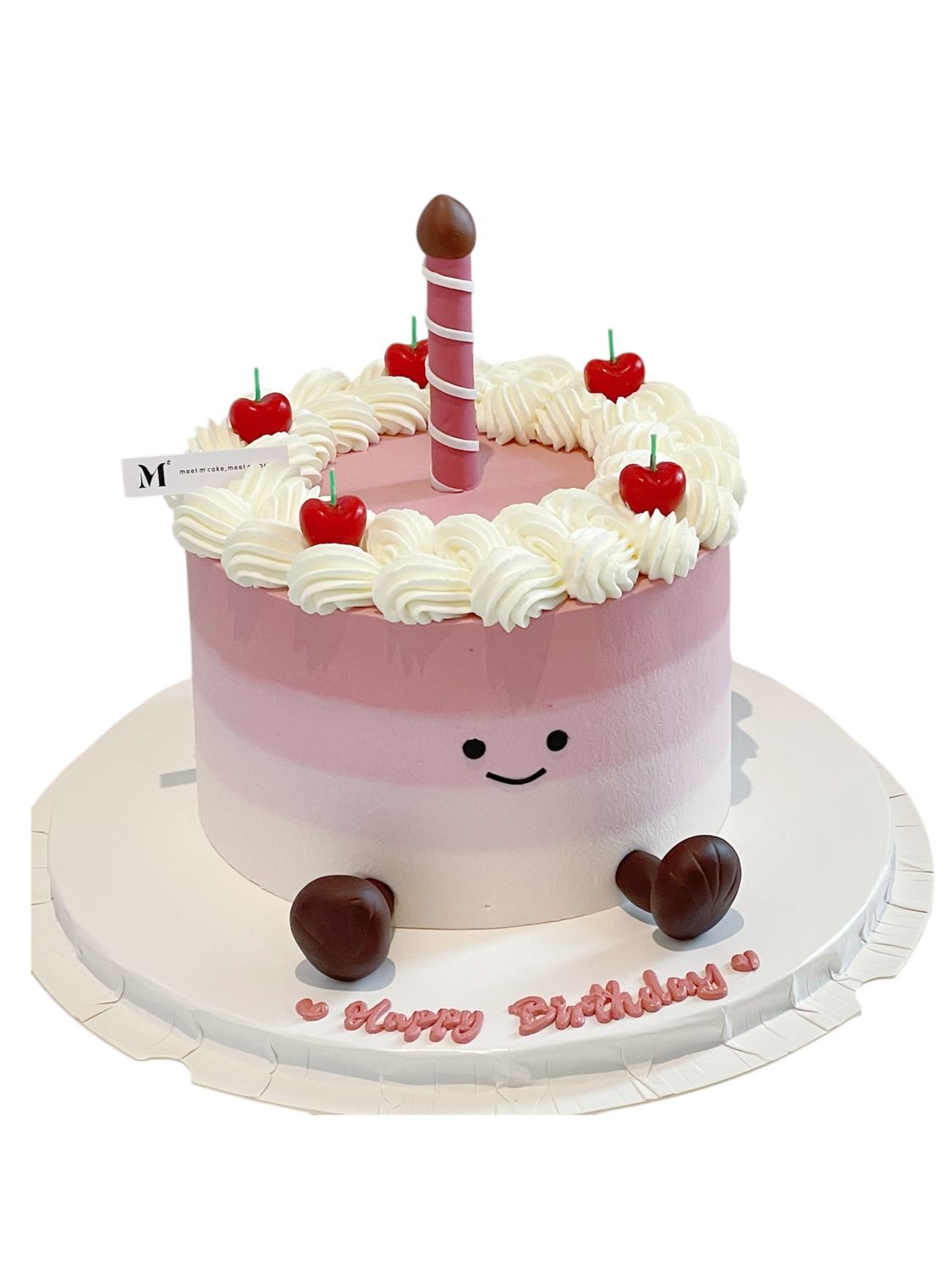 JELLYCAT粉色生日蛋糕 Pink Jellycat Birthday Cake