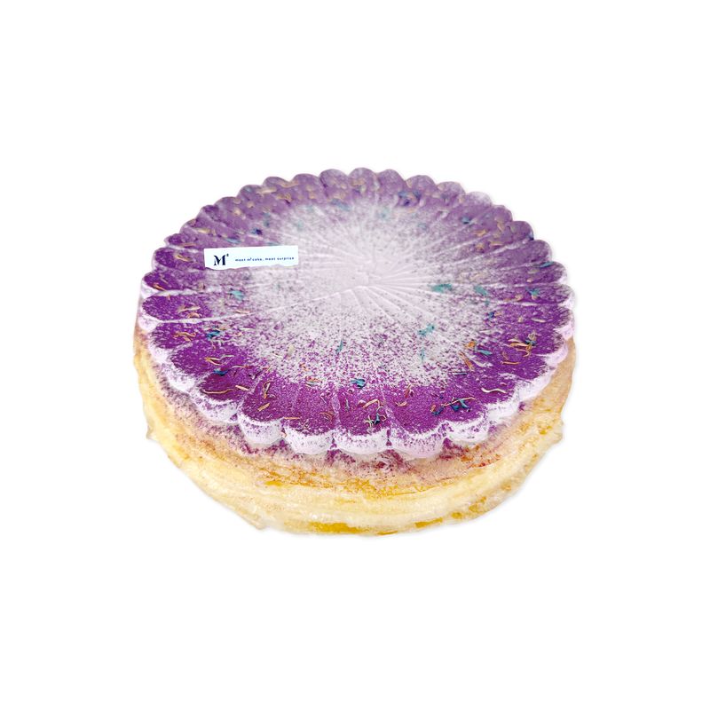 厚乳芋泥千层 Taro Mille Crepe Cake