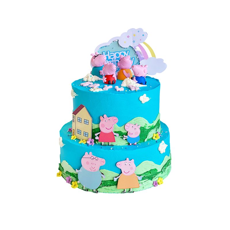 小猪佩奇幸福之家  Peppa Pig Cake