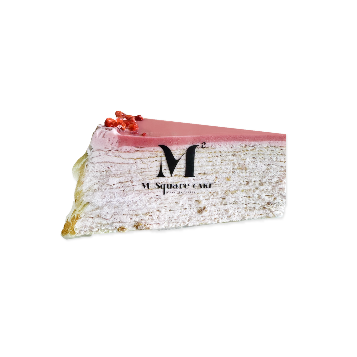  Lychee &amp; Berry Mille Crepe Cake