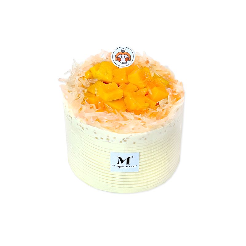 【夏日限定】杨枝甘露戚风蛋糕 Mango Pomelo Sago Chiffon Cake