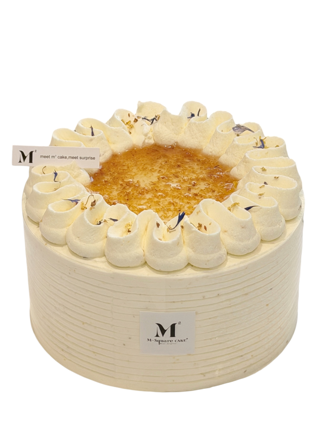 Osmanthus Oolong and Pear Chiffon Cake